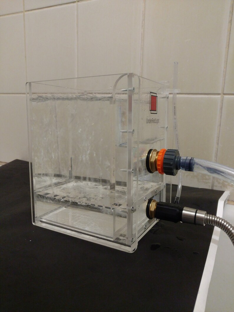 Sheet Film Washer 4x5 In. Negatives Basket System Large Format