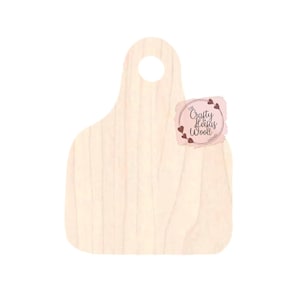 cow tag; unfinished wood blank; wood cutout; cow; heifer; door hanger; ornament; farm; diy door decor