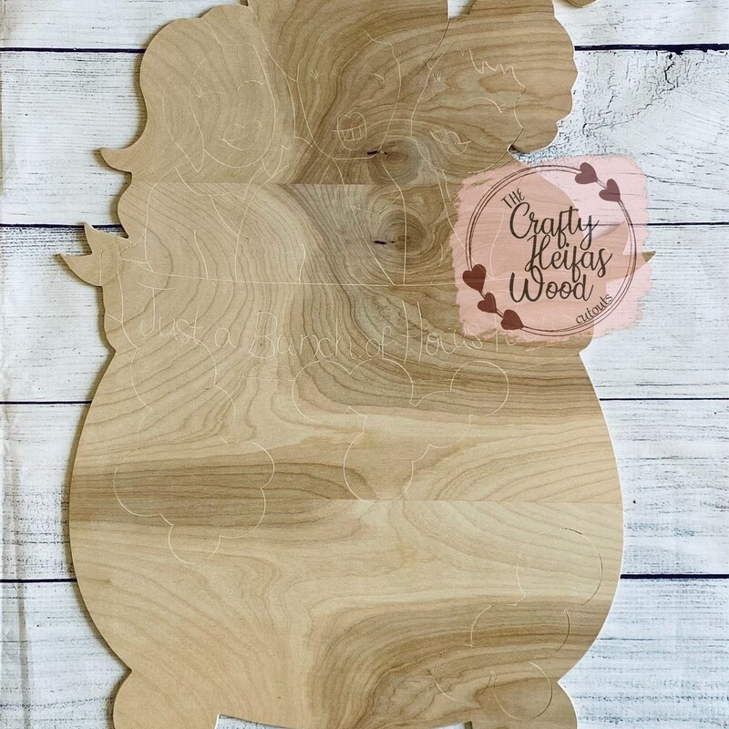 Sisters Wood Cutout - Etsy