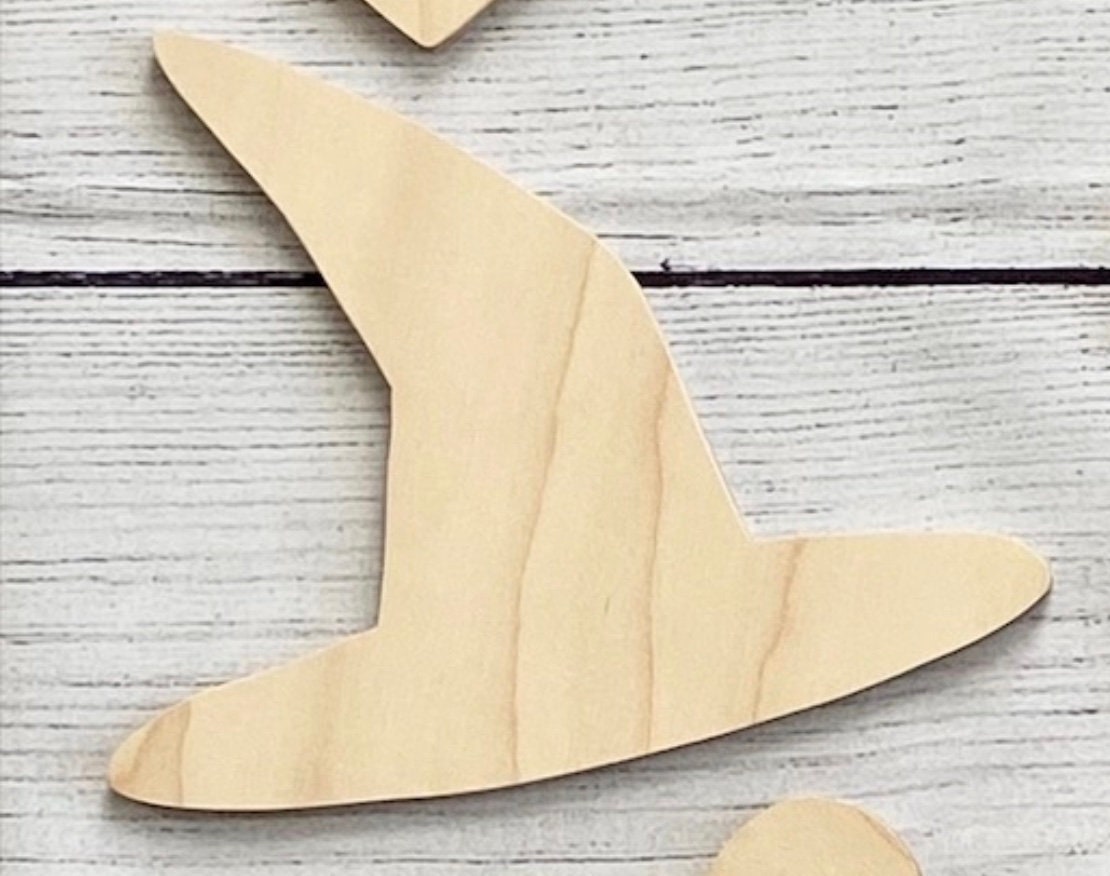 6 Shapes Attachments Unfinished Wood Cutouts Door Hangers Etsy