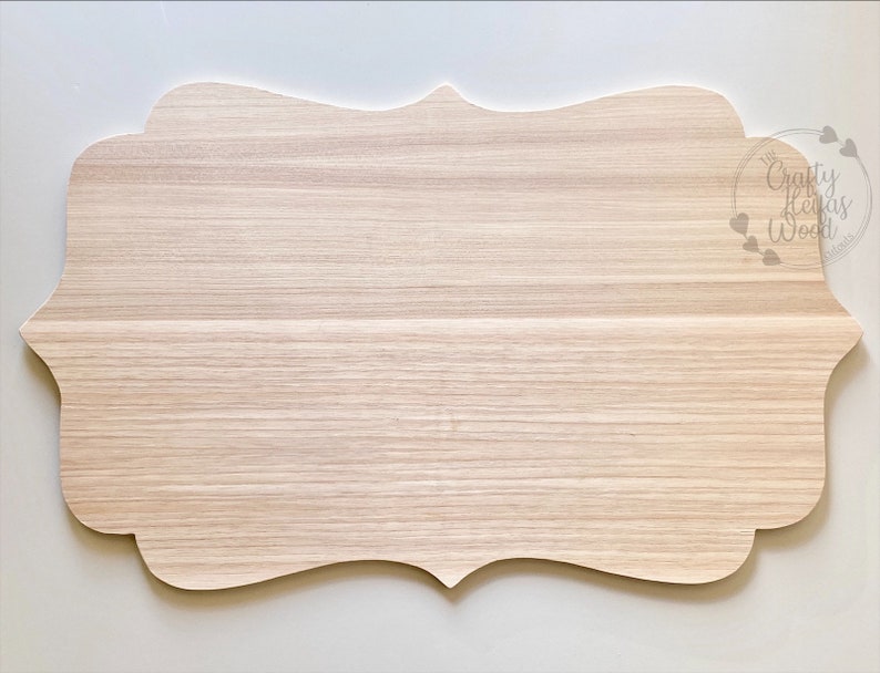 19 or 14 quatrefoil plaque blank wood sign cutout door Etsy