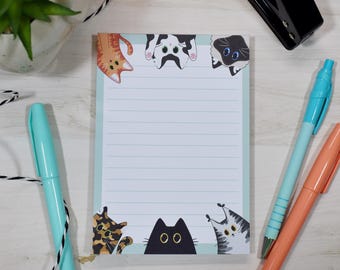 Chonky Cat Notepad, Cute Cat Notepad, Did Someone Say Treats, Cat To Do List, Cat Mum Gift, Cat Dad Gift, Cat Stationery