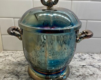 oneida silver ice bucket