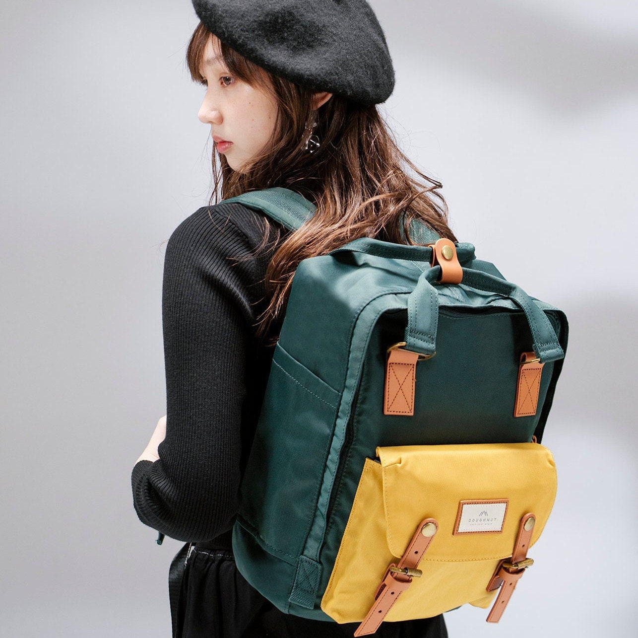 doughnut backpack green