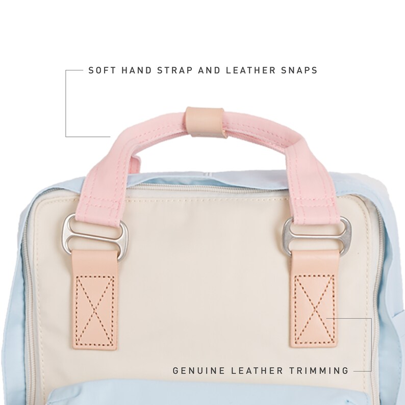 doughnut macaroon cream iceberg & sakura backpack