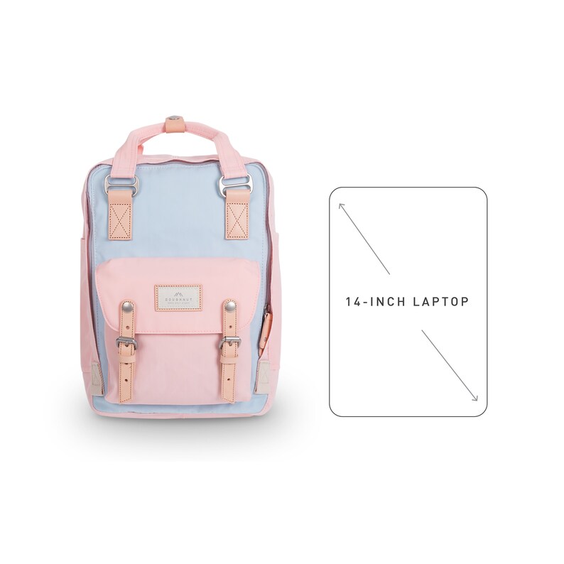 doughnut macaroon cream iceberg & sakura backpack