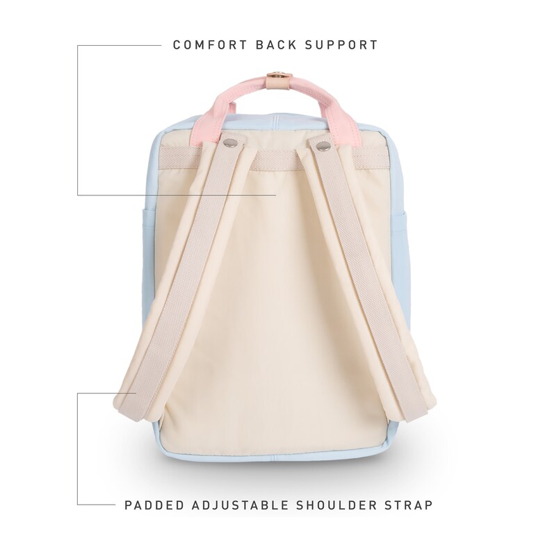 doughnut macaroon cream iceberg & sakura backpack