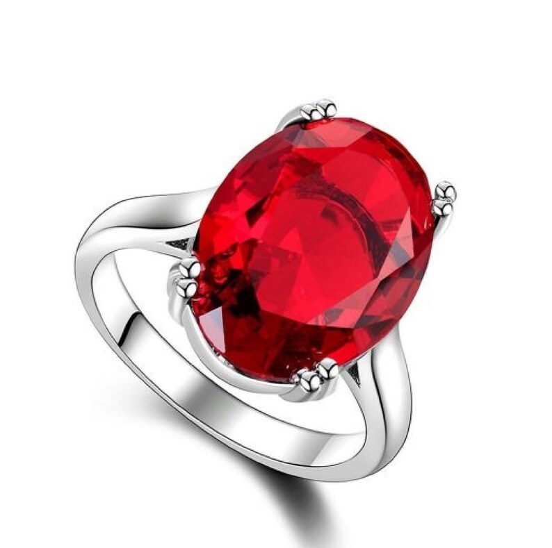 Anniversary Ring,925 Sterling Silver Ring,Typical Handmade Ring Gift For Her,Gift Ring Wedding Ring Garnet Ring Engagement Ring