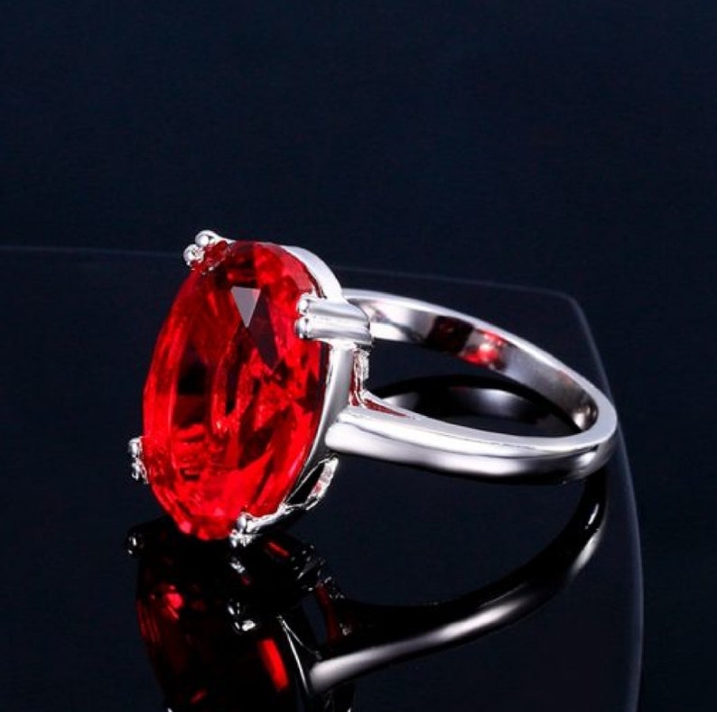 Anniversary Ring,925 Sterling Silver Ring,Typical Handmade Ring Gift For Her,Gift Ring Wedding Ring Garnet Ring Engagement Ring