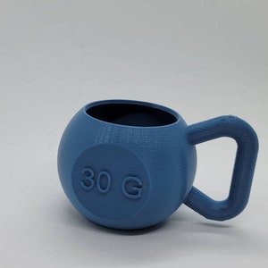 KETTLEBELL PROTEIN SCOOP 30G 3D Printed image 5