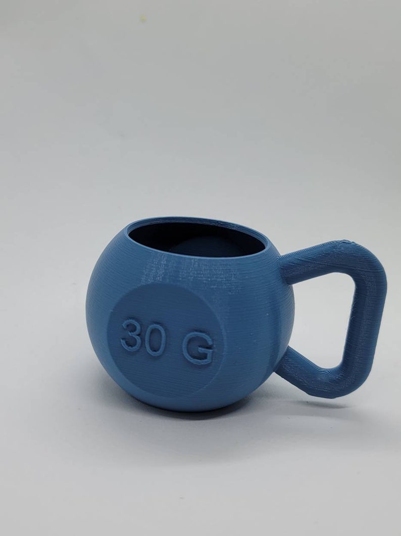 KETTLEBELL PROTEIN SCOOP 30G 3D Printed image 5