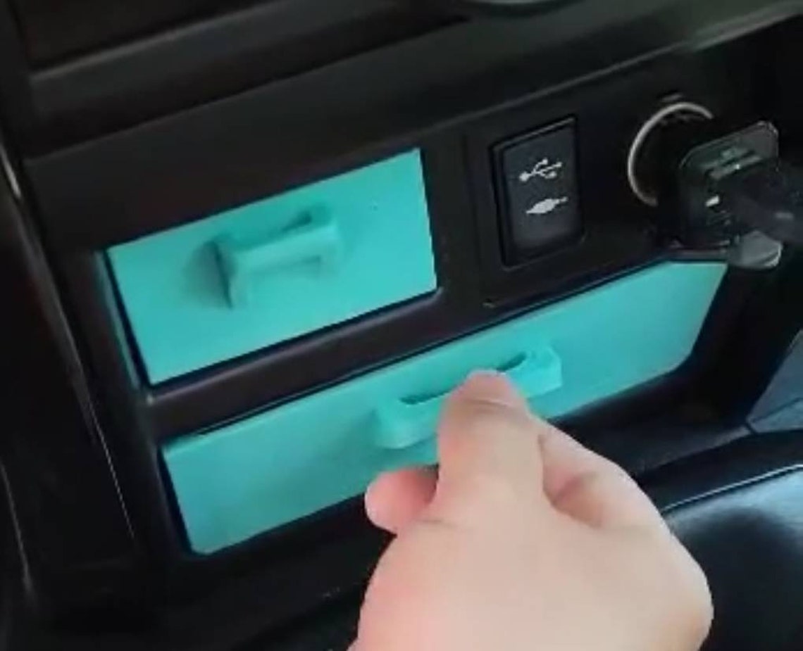5th Gen 2014 2024 4runner Storage Drawer 3D Printed Etsy