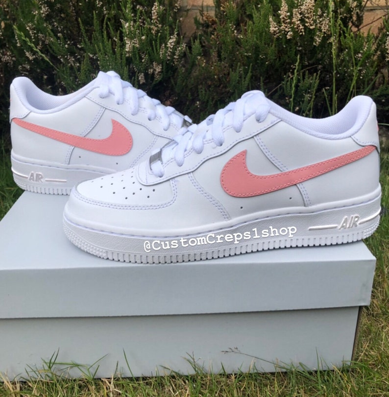 custom air force 1 hot pink
