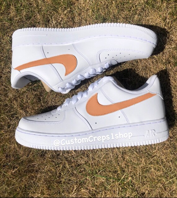custom air force 1 orange