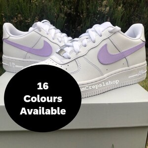 purple air force 1 custom