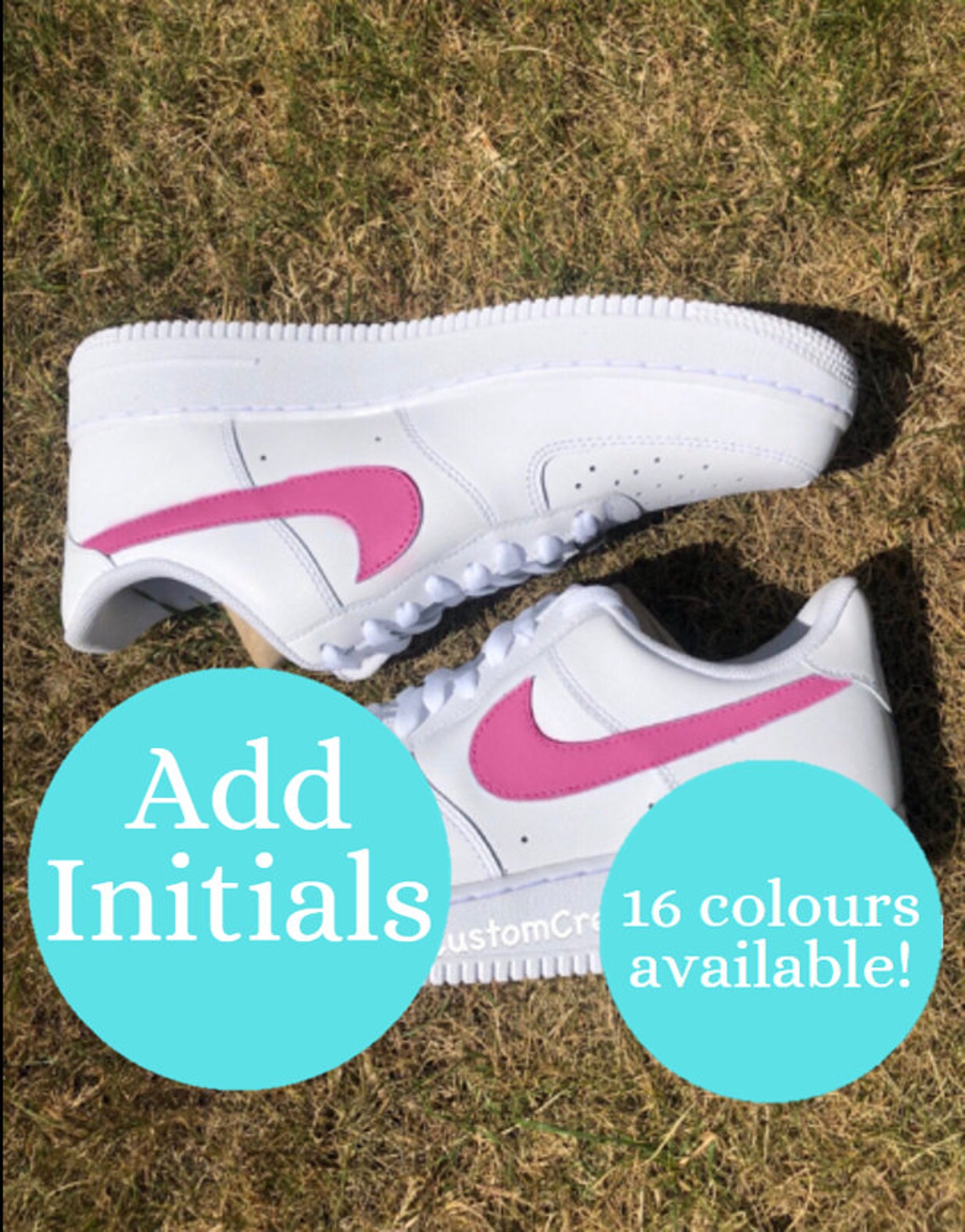 custom air force 1 hot pink