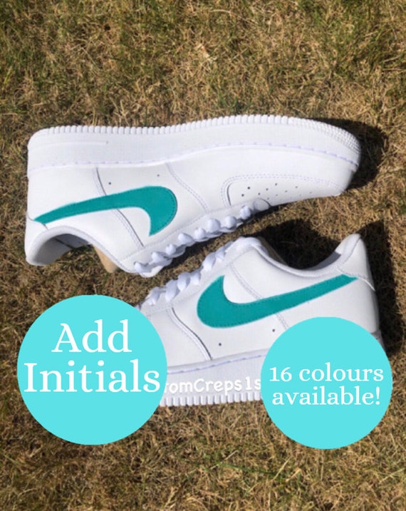 Custom air force 1 Turquoise AF1 | Etsy Custom air force 1 Turquoise AF1 | Etsy