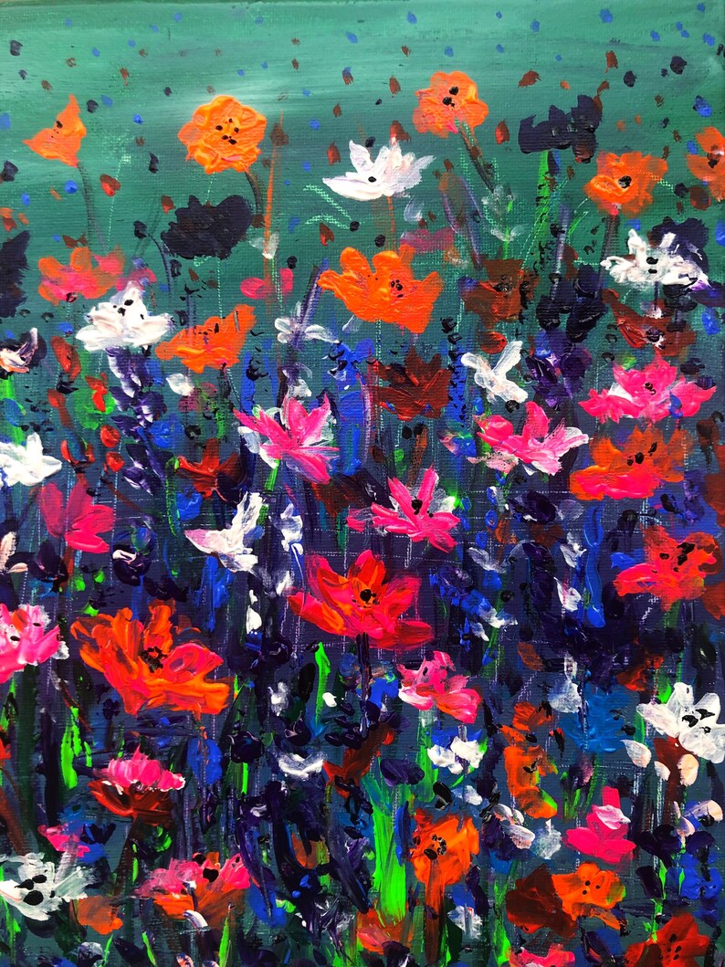 Flower painting
