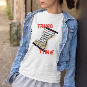 Tango Orchestras T-Shirt | Tango T-Shirt | Dancer Gift | Dancer T-Shirt | Tango Musicians T-Shirt | Tango Music T-Shirt