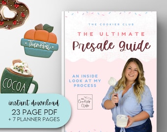 Der ultimative Cookie Presale Planungsleitfaden und druckbare Home Bakery Planner Seiten - Home Bakery Business - Instant Download - e-book