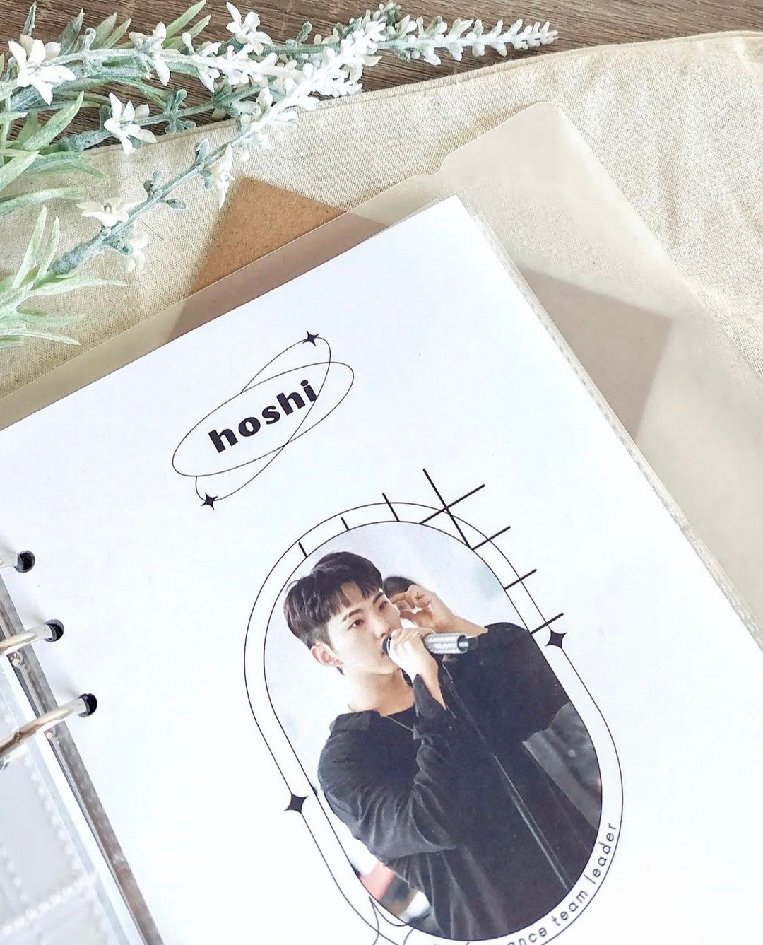 Kpop Binder Divider Cover Etsy UK