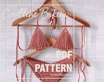 Crochet Pattern for Bikini Set | Adjustable for all sizes | Beginner friendly | Water-adaptable
