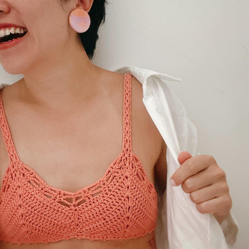 Bikini Häkelanleitung | Mitti Set, BH Top & Unterteil (PDF-Muster) Bild 12