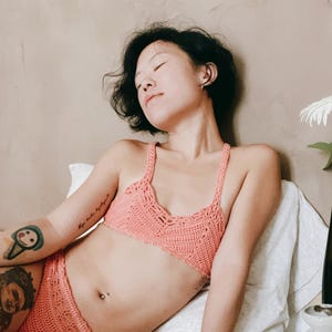 Bikini Häkelanleitung | Mitti Set, BH Top & Unterteil (PDF-Muster) Bild 13