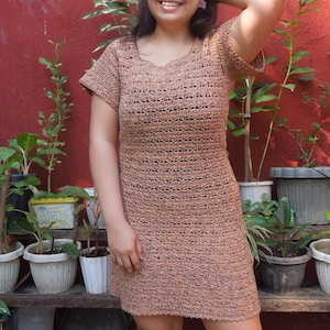 Patrón de ganchillo / Vestido corto Landa / Diseño de encaje / Tallas inclusivas / Confección a medida imagen 11