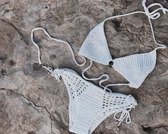 Ripple Top + Bottom | Verstellbar häkeln Bikini Set Muster | Custom Fit | Anfängerfreundlich und Wasserbereit