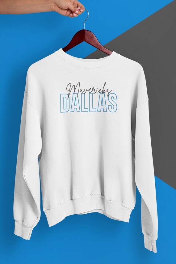 Dallas mavericks crew neck sweatshirt Clearance