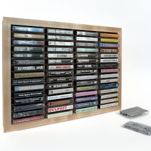 60 Slot Cassette Tape Holder