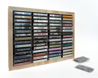 テープディスプレイ棚 | 音楽カセット棚 | アルバム壁掛け（VHSテープ