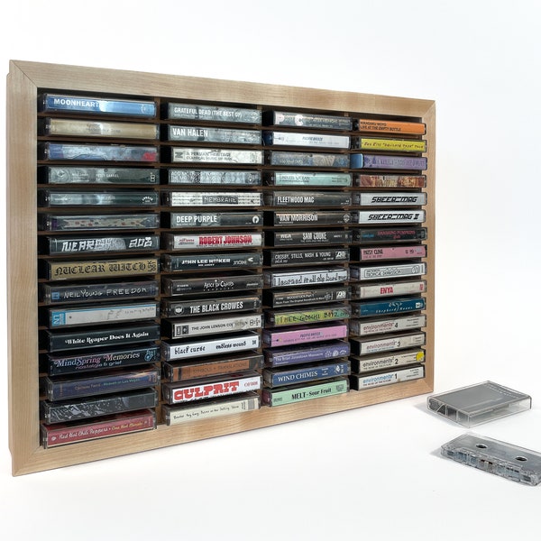 60 Slot Cassette Tape Holder