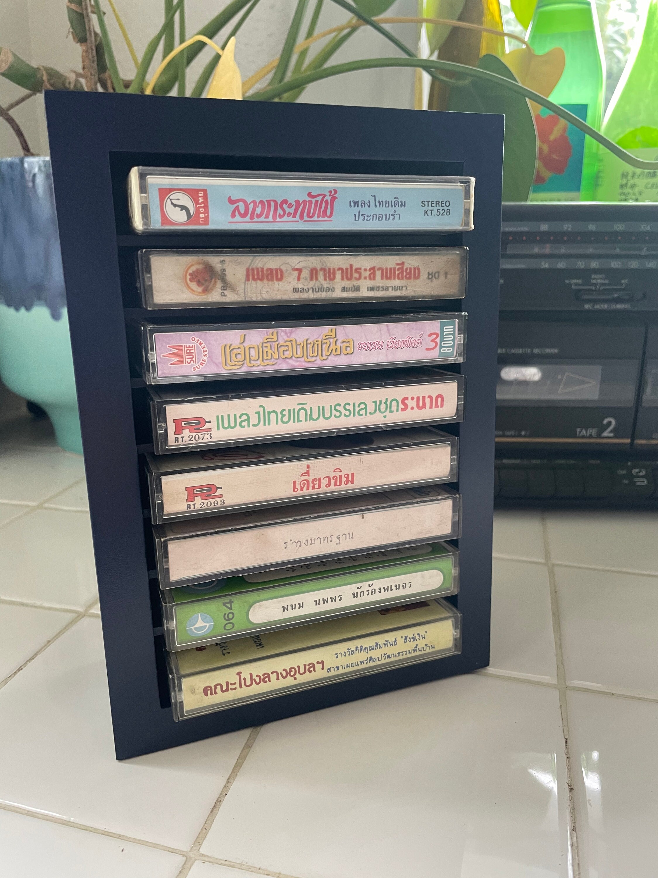 8 Cassette Tape Display Shelf Etsy