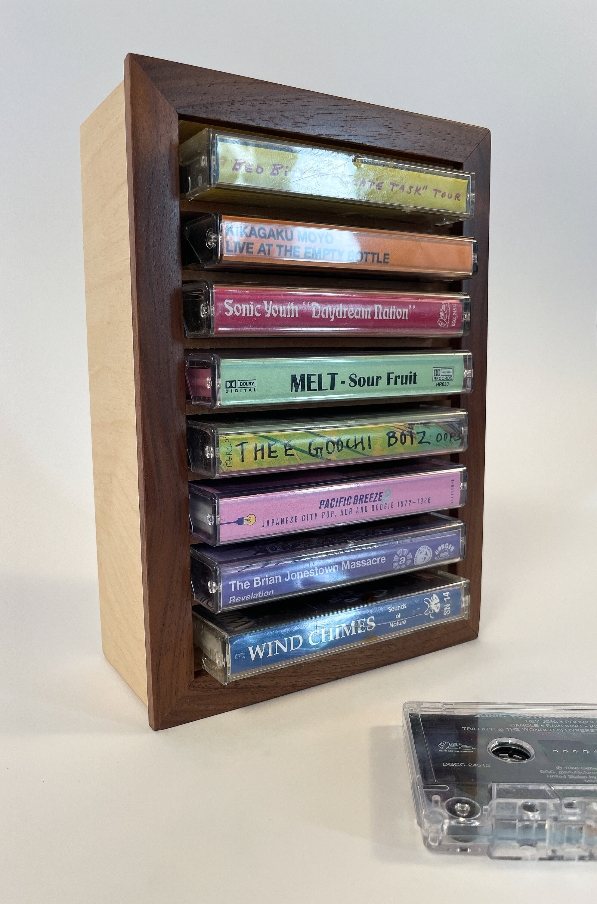 8 Cassette Tape Display Shelf Etsy