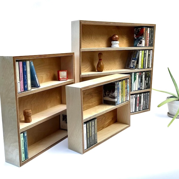 Minimalist Cassette Tape shelving