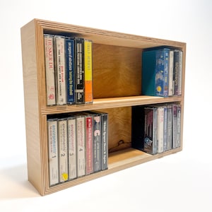 Minimalist Cassette Tape shelf