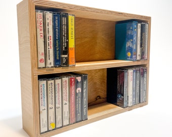 Minimalist Cassette Tape shelf