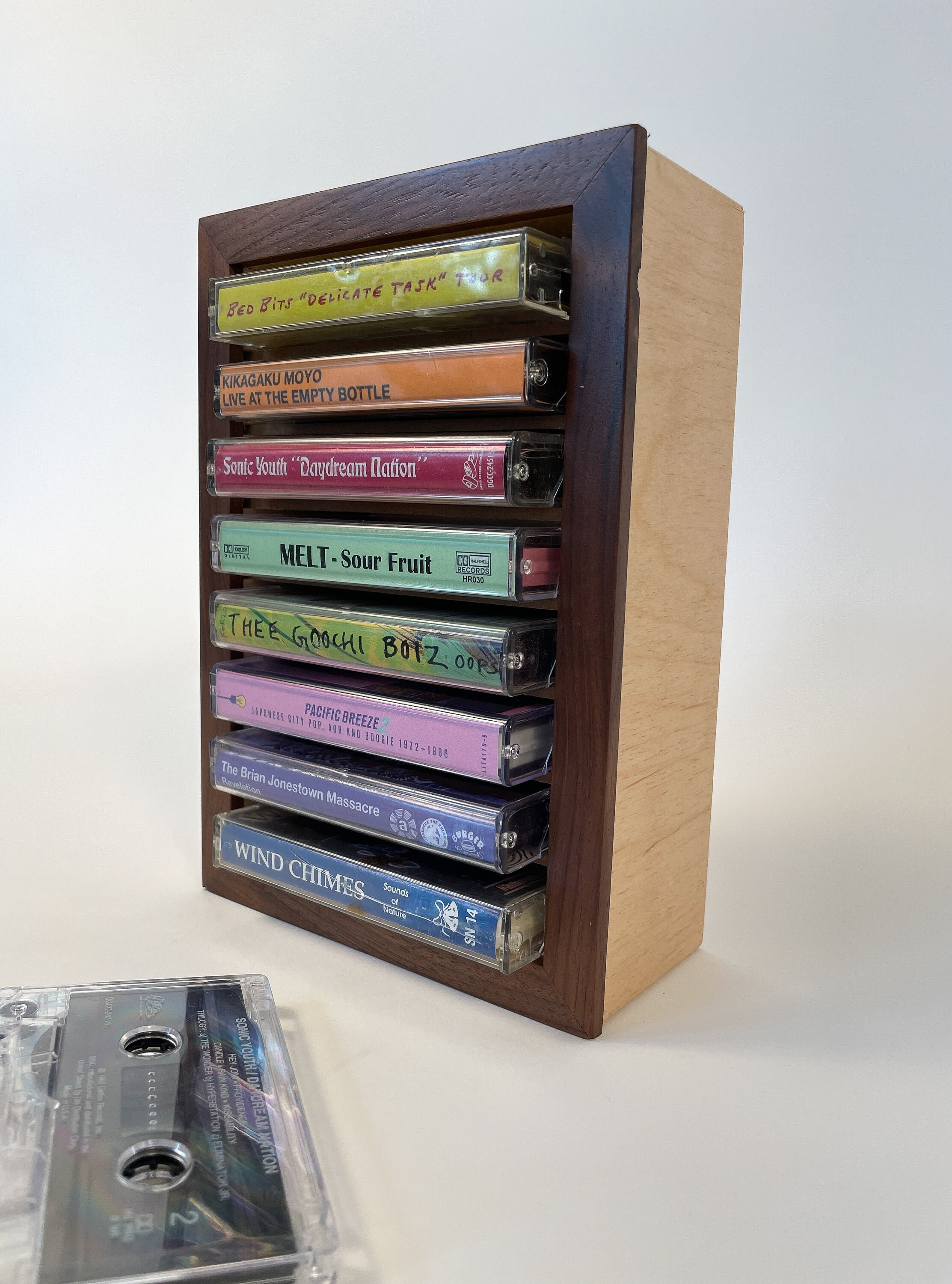 8 Cassette Tape Display Shelf Etsy