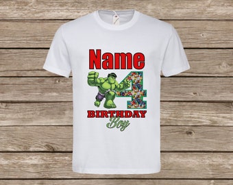 Hulk Birthday Shirt Etsy - hulk shirt roblox
