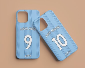 Man City Personalised Gift - Phone Case, iPhone, Samsung, Google Pixel, Gift For Him, Gift For Dad, Gift For Son, Man City Gift