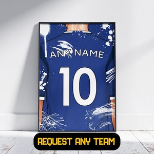 Regalo personalizado del Schalke: póster de fútbol impreso, regalo para él, regalo para papá, regalo para hijo, regalo del Schalke