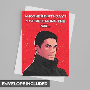 Carte d'anniversaire Arsenal | d'anniversaire personnalisée Arsenal | Fête des pères, fête des mères | Idées d'anniversaire pour les fans de football 2024
