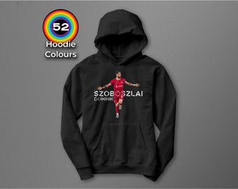 Dominik Szoboszlai | Liverpool Football Hoodie | Unisex Hoodie | Gift for Him | Mens, Womens, Kids Jumper