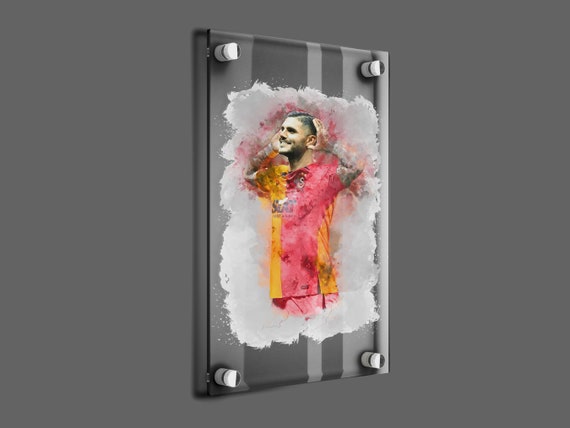 Mauro Icardi Galatasaray Fußball Poster Geschenk, Geschenk für Sie