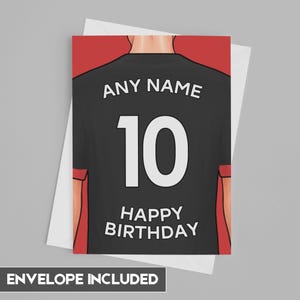 Verjaardagskaart Bournemouth | Gepersonaliseerde verjaardagskaart Bournemouth | Vaderdag, Moederdag | Verjaardagsideeën voor voetbalfans 2024
