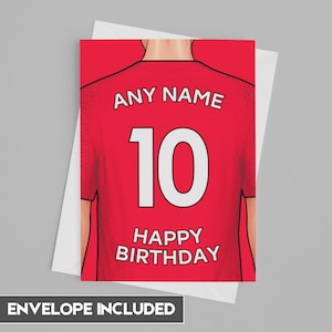Carte d'anniversaire de Nottingham | d'anniversaire personnalisée de Nottingham | Fête des pères, fête des mères | Idées d'anniversaire pour les fans de football 2024