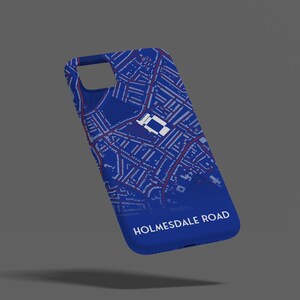 Crystal Palace Stadium - Étuis pour portable, iPhone, Samsung, Google Pixel, cadeau pour lui, cadeau pour papa, cadeau pour fils, cadeau palace, design de carte