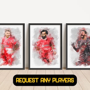 Liverpool Gift Set of 3 - Football Posters Gift, Gift For Son/Daughter, Liverpool Poster Bundle